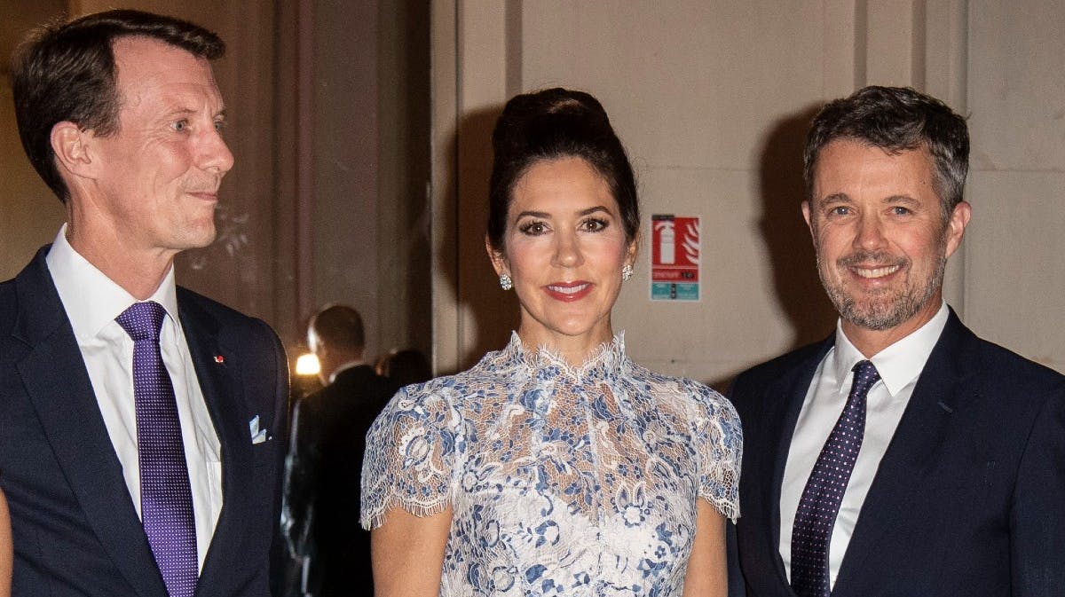 Prins Joachim, kronprinsesse Mary og kronprins Frederik