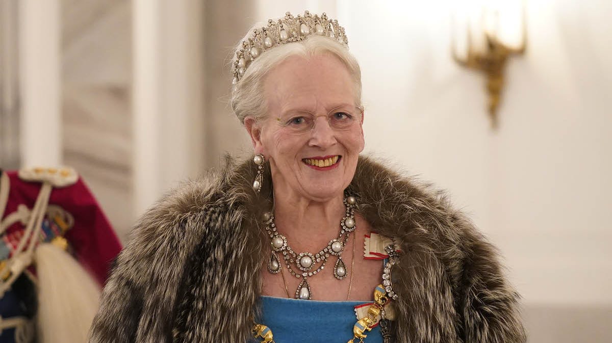 Dronning Margrethe.
