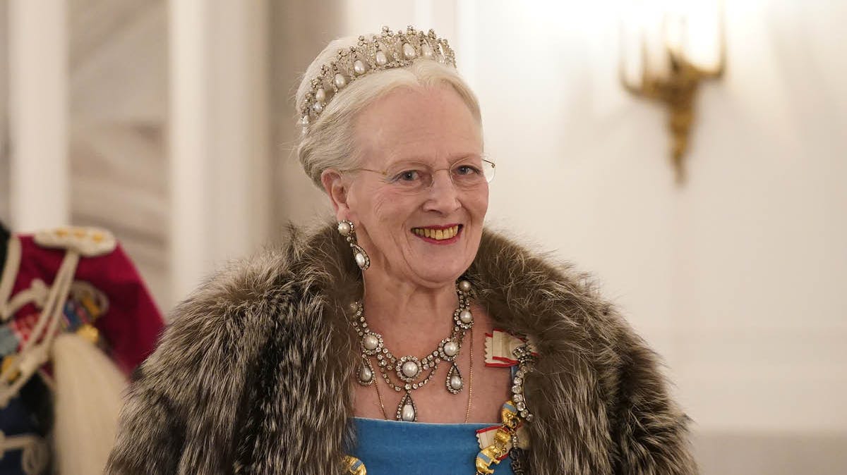 Dronning Margrethe.