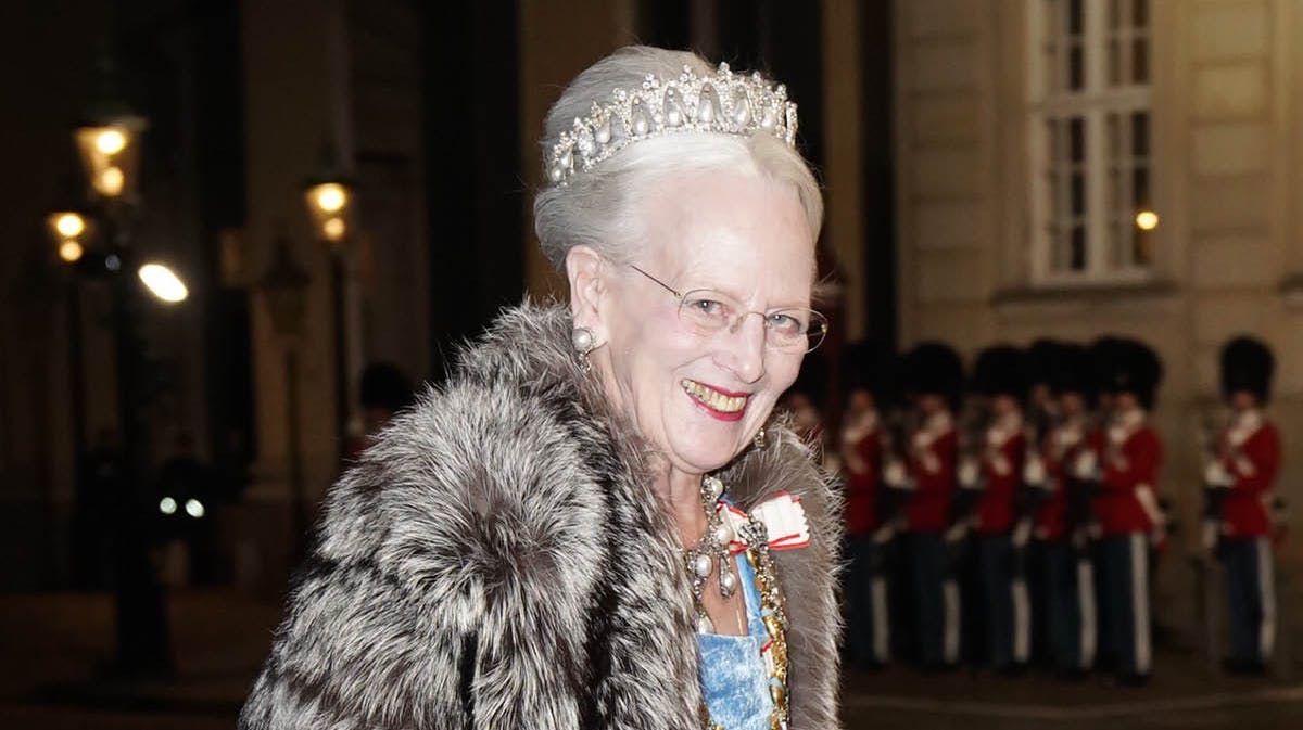 Dronning Margrethe.