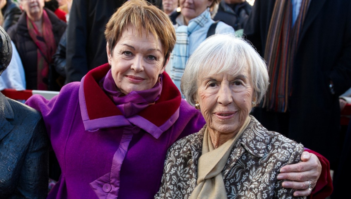 Ghita Nørby og Lise Nørgaard i 2010. 