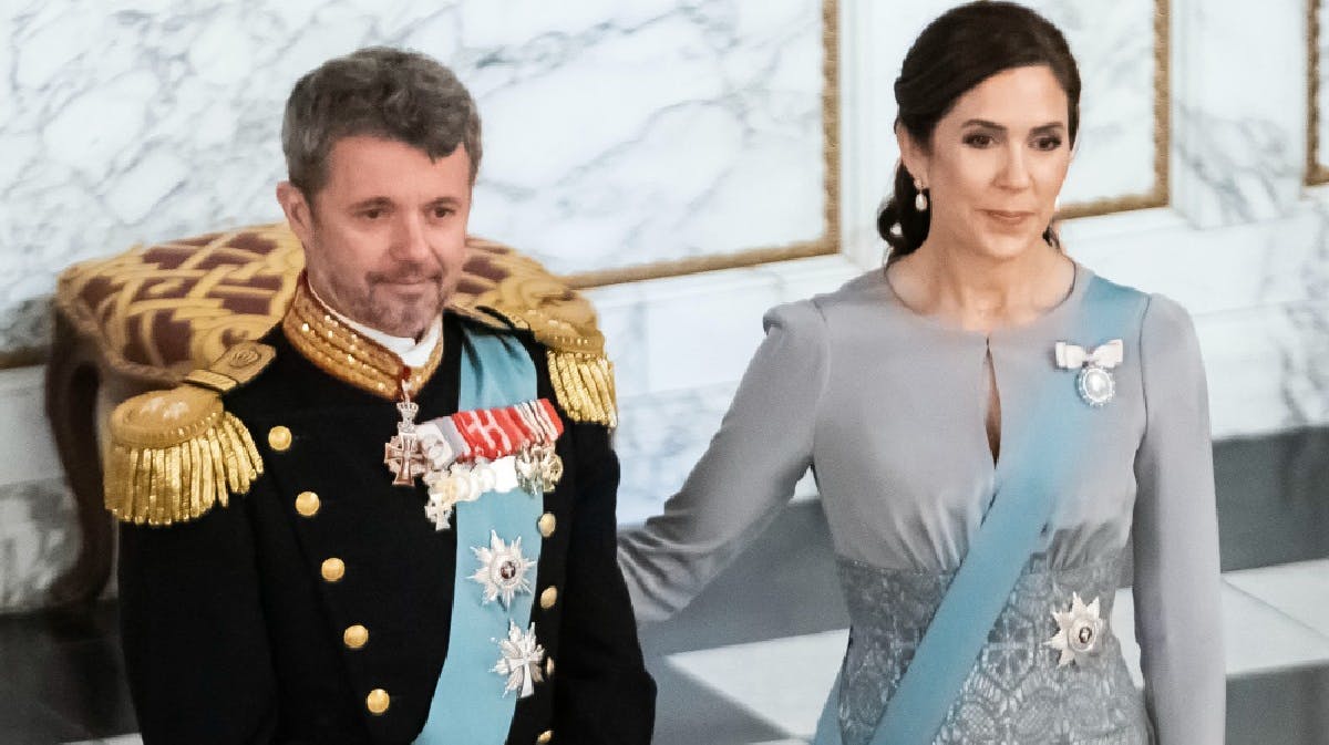 Kronprins Frederik og kronprinsesse Mary