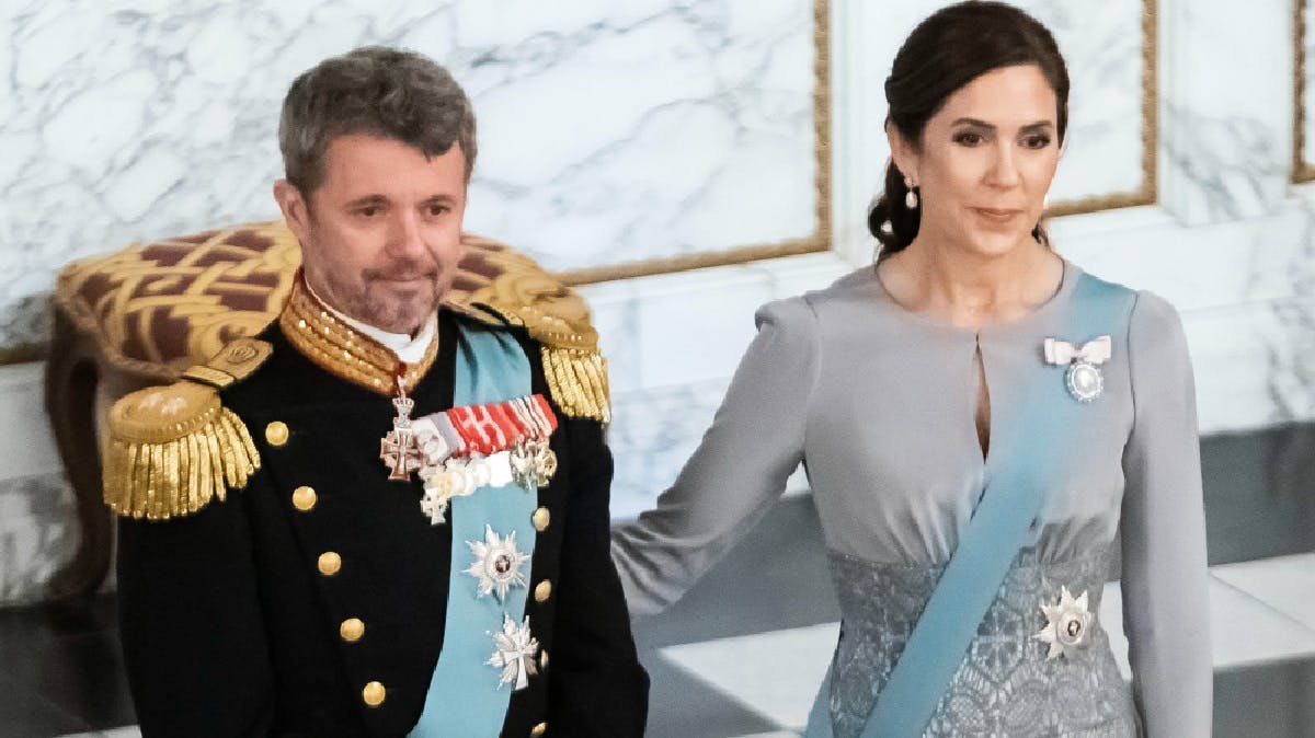 Kronprins Frederik og kronprinsesse Mary