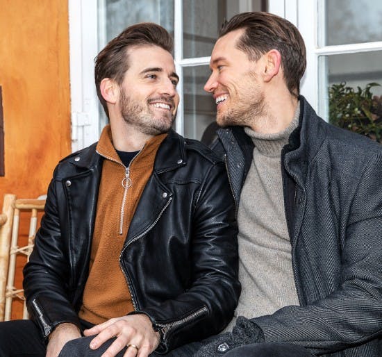 Frederik Haun og Morten Kjeldgaard