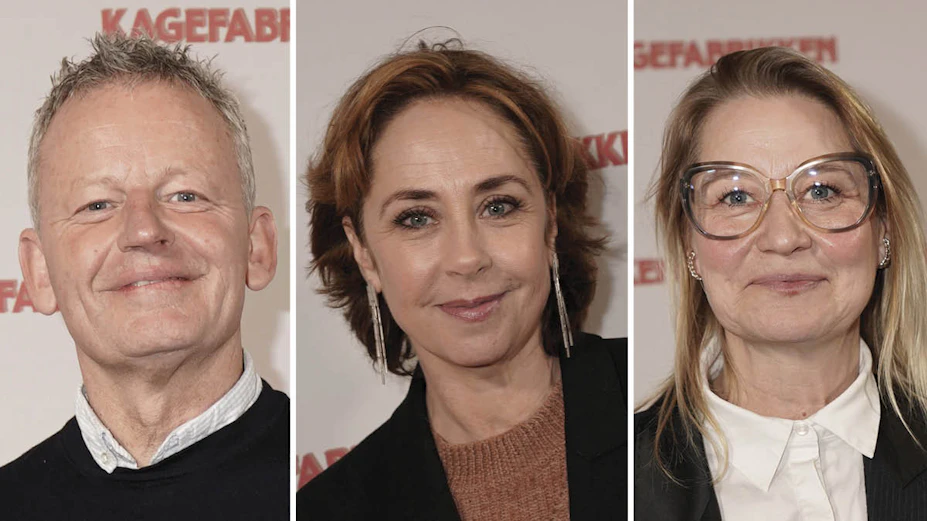 Se billederne: Kendte på den røde løber til premiere på Kagefabrikken ...