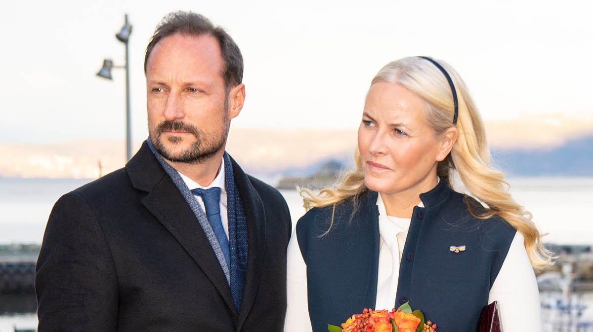 Kronprins Haakon og kronprinsesse Mette-Marit.