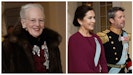 Dronning Margrethe og kronprinsparret
