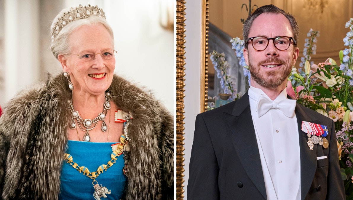 Dronning Margrethe og Jakob Ellemann-Jensen