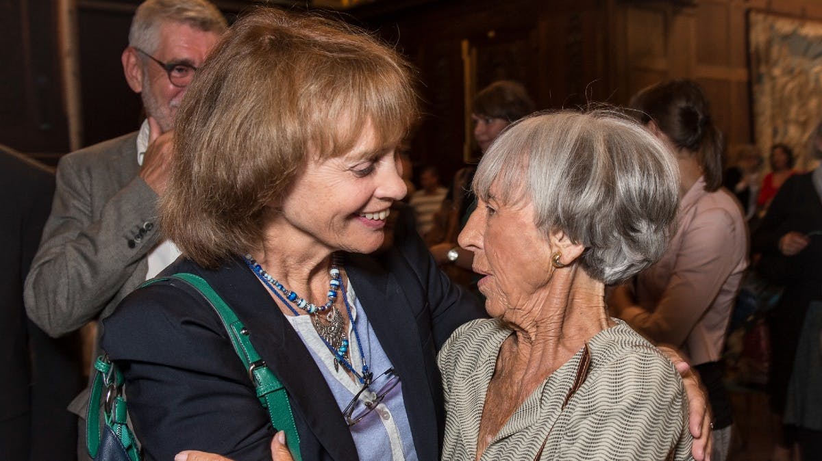 Malene Schwartz og Lise Nørgaard.