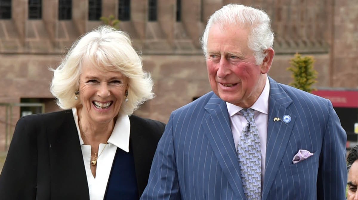 Dronning Camilla og kong Charles. 