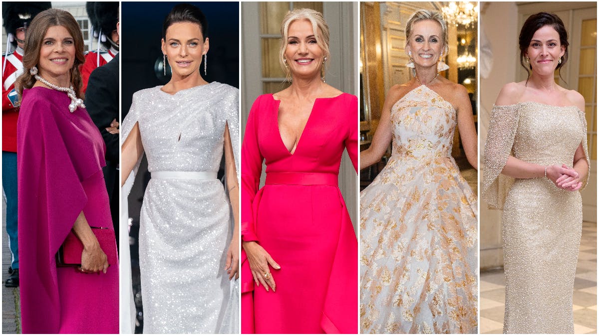 Top fem i "Årets kjole 2022"