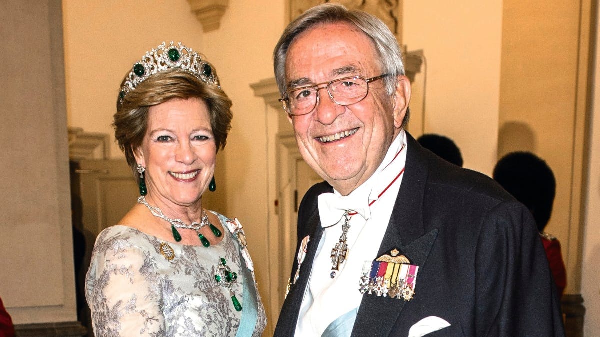 Dronning Anne-Marie og kong Konstantin