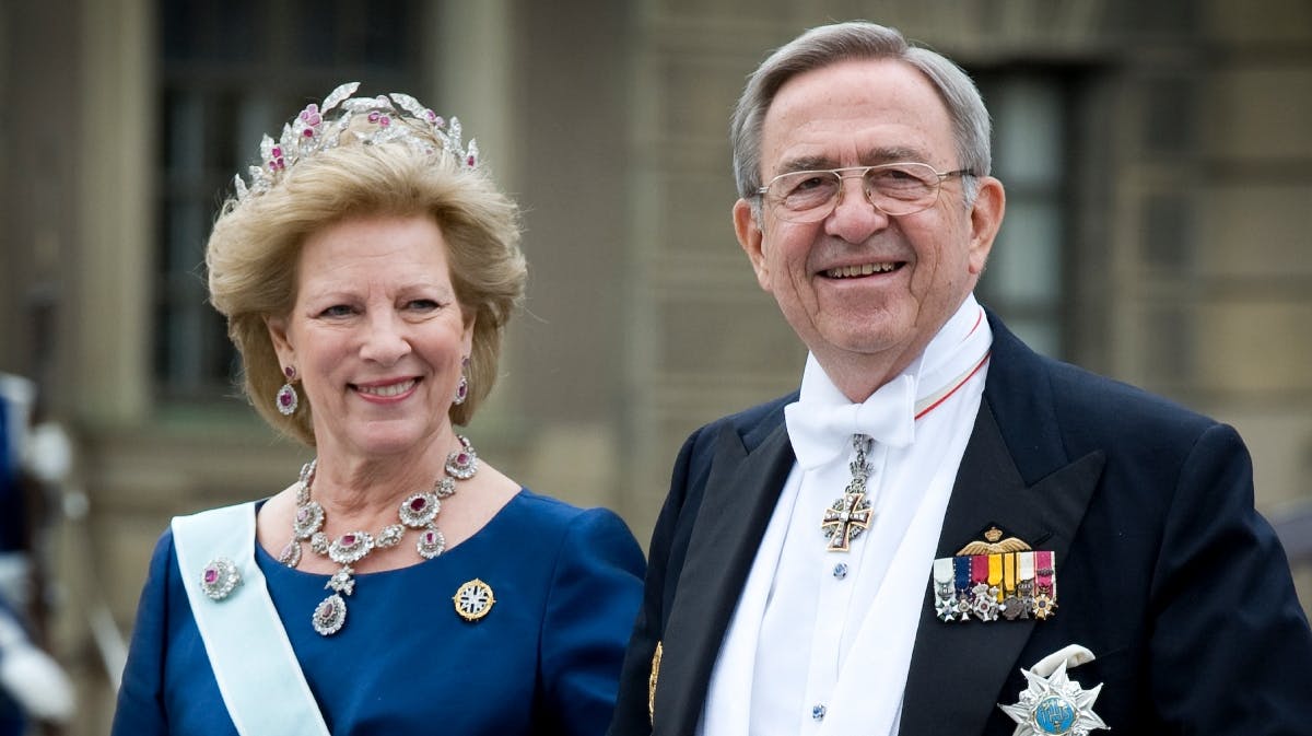 Dronning Anne-Marie og kong Konstantin