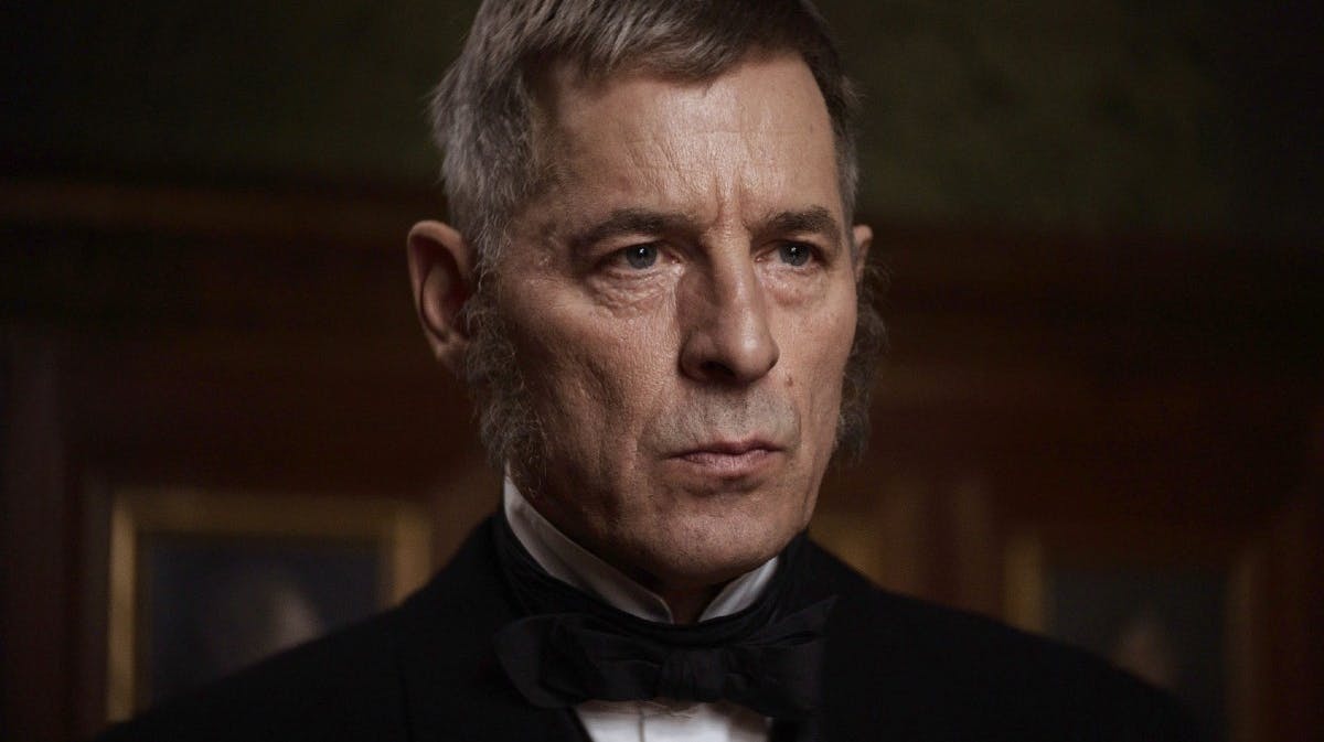 Mikael Birkkjær som Tietgen i "Matadorerne".