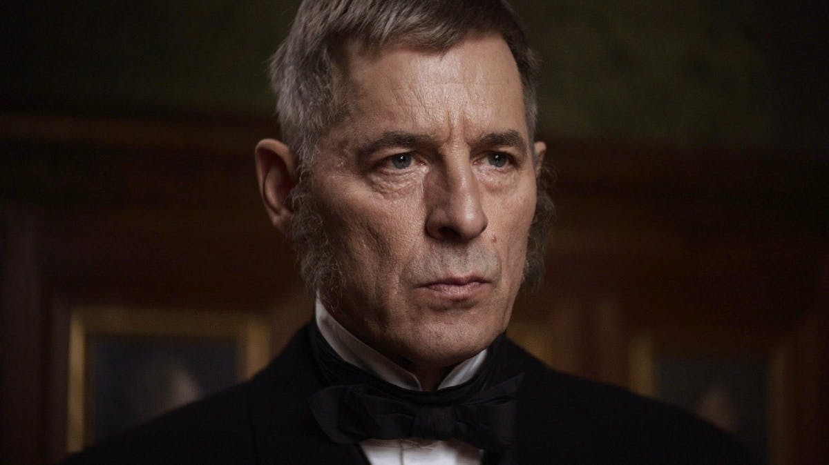 Mikael Birkkjær som Tietgen i "Matadorerne".