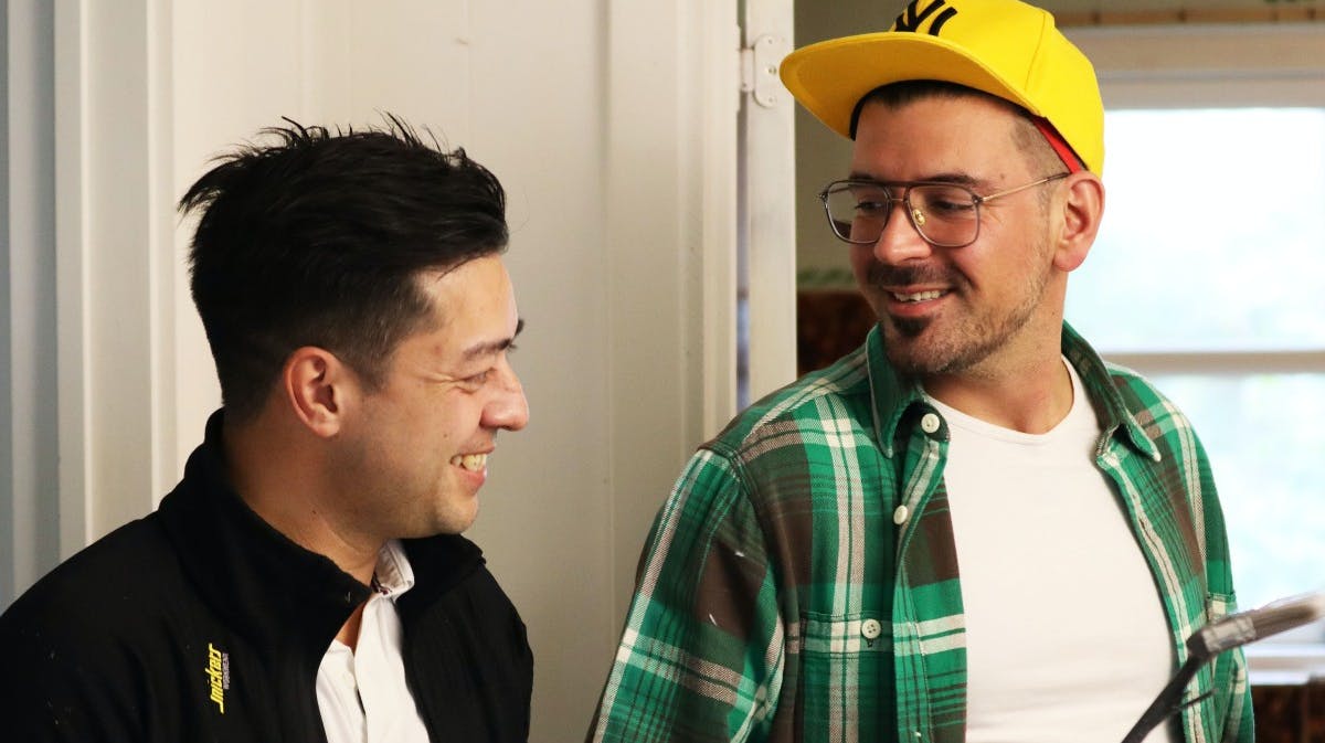 Dennis Lindequist og Bahadir Demirhan.