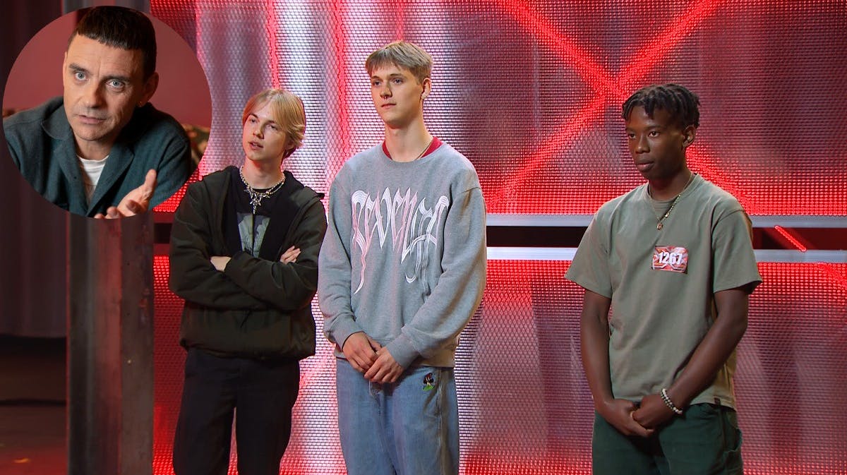 Gruppen Misunderstood til deres audition