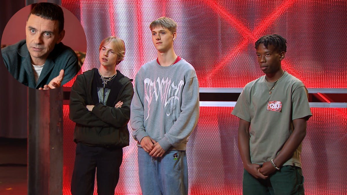 Gruppen Misunderstood til deres audition