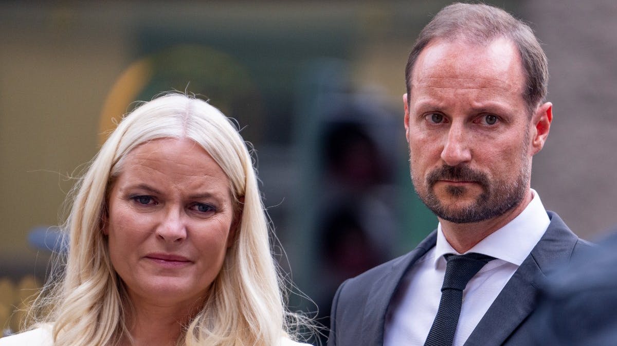 Kronprinsesse Mette-Marit og kronprins Haakon