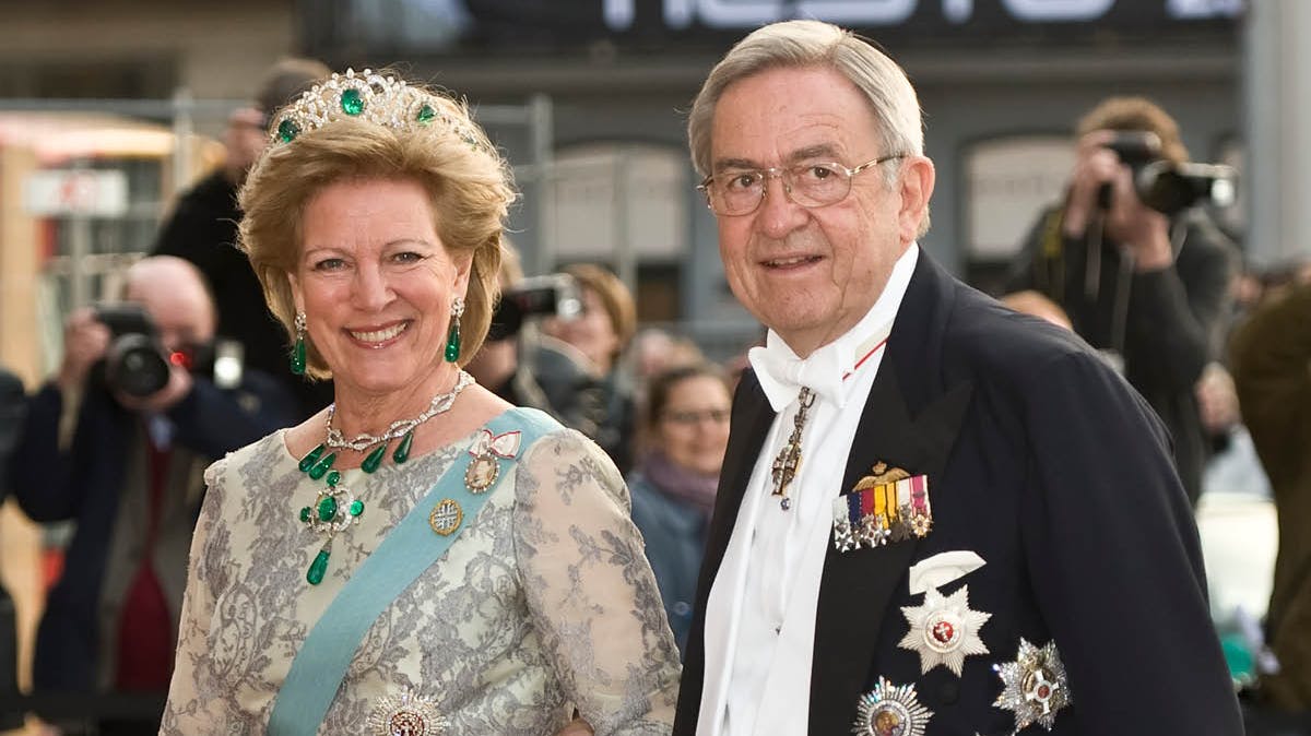 Dronning Anne-Marie og kong Konstantin. 