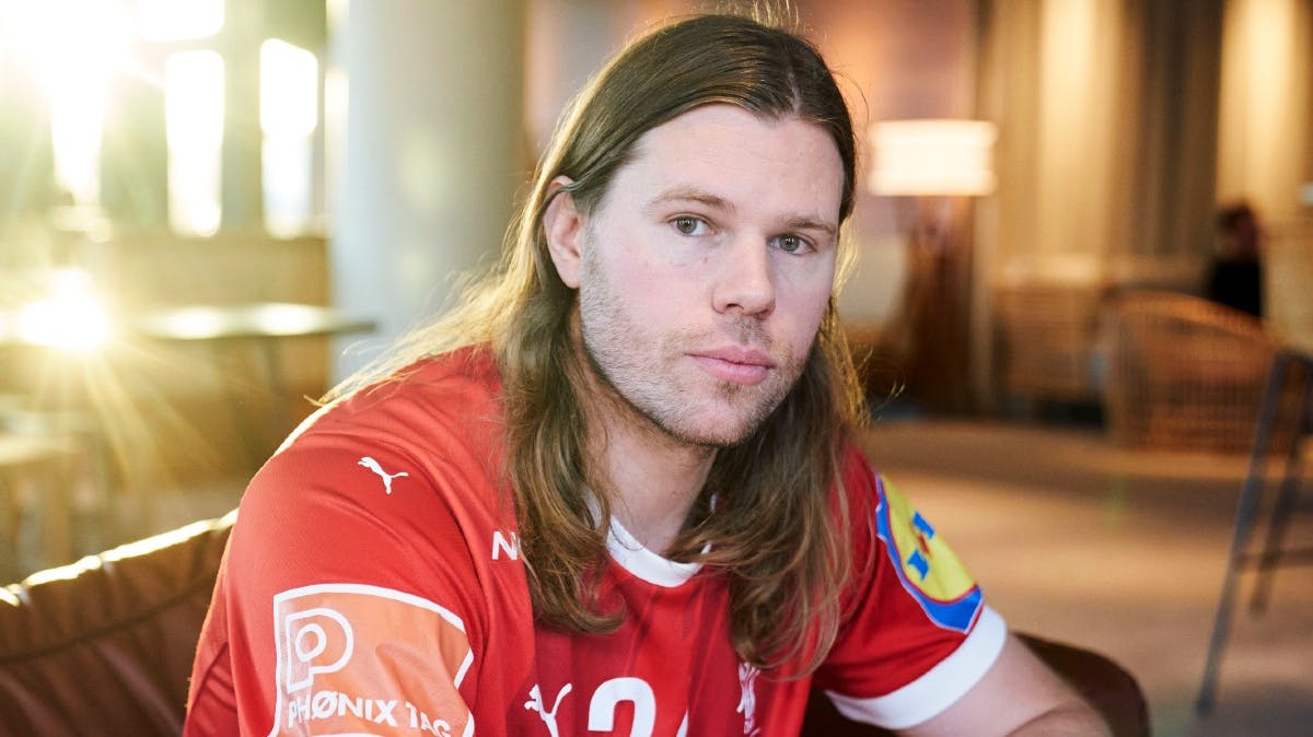 Mikkel Hansen fotograferet 3. januar.