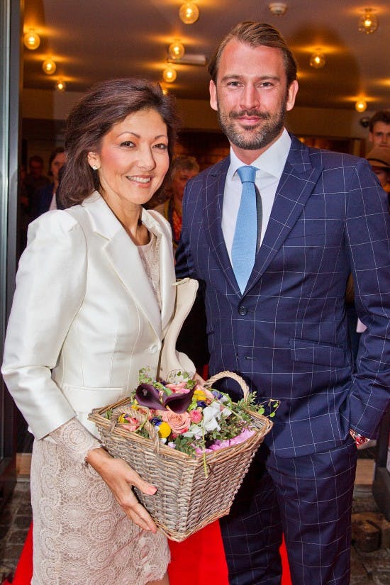Grevinde Alexandra og Martin Jørgensen i 2015.