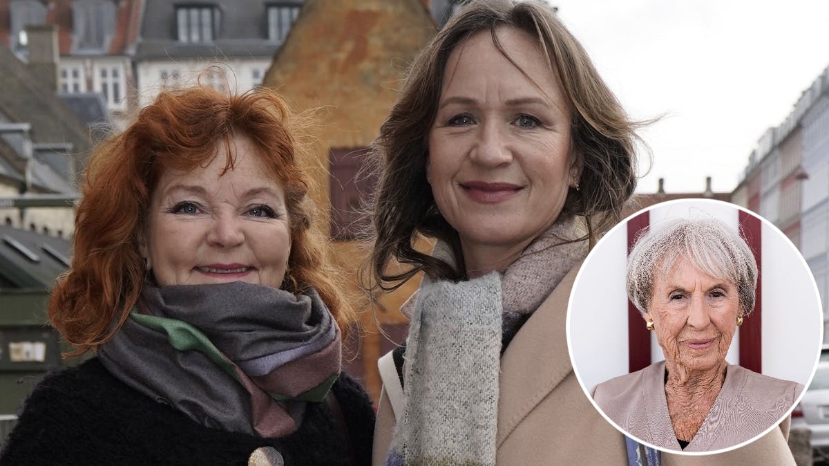 Lene Poulsen og Puk Scharbau. Indsat: Lise Nørgaard