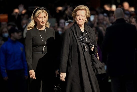 Dronning Anne-Marie og kronprinsesse Marie-Chantal. 