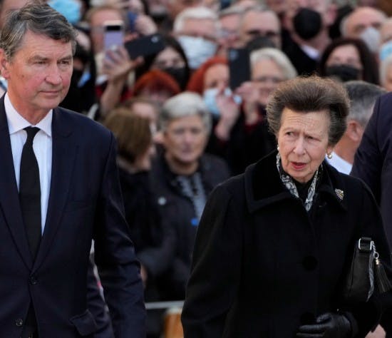 Timothy Laurence og prinsesse Anne.