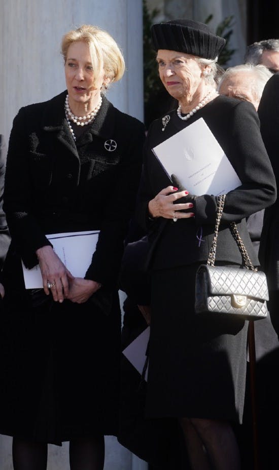 Prinsesse Alexandra og prinsesse Benedikte.