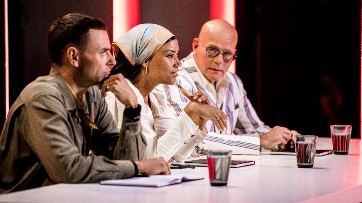 Dette års dommertrio til "X Factor" er Thomas Blachman, Kwamie Liv og Simon Kvamm. 