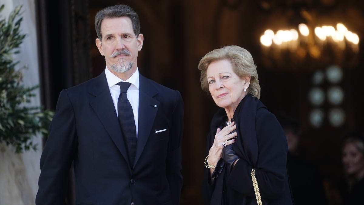 Kronprins Pavlos og dronning Anne-Marie. 