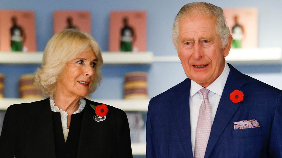 Dronning Camilla og kong Charles.