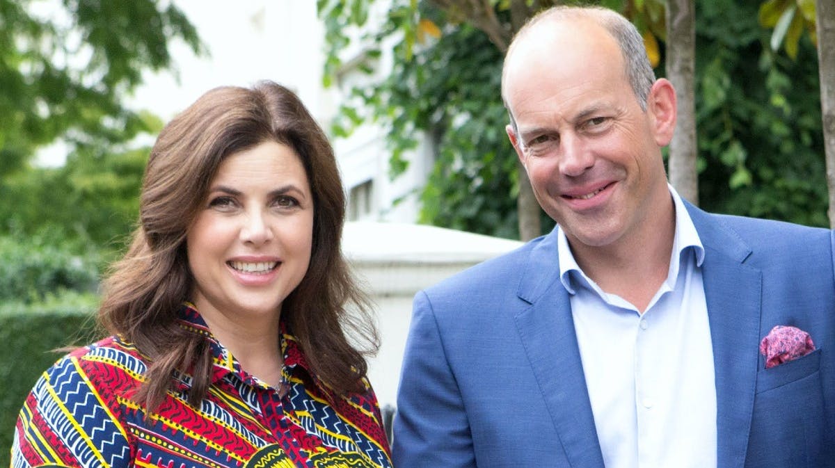 Kirstie Allsopp og Phil Spencer. 