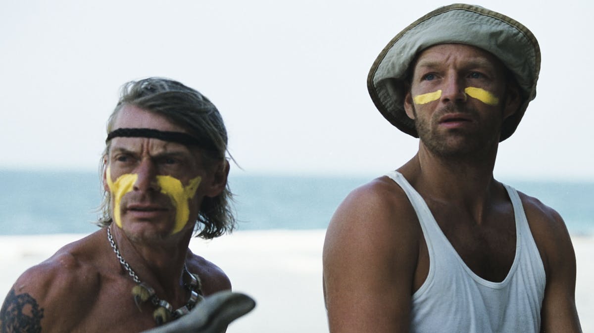 Dan 'the man' Marstrand og Sonny Rønne Pedersen fra "Robinson Ekspeditionen". 