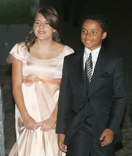 Isabella og Connor Cruise i 2006.&nbsp;

