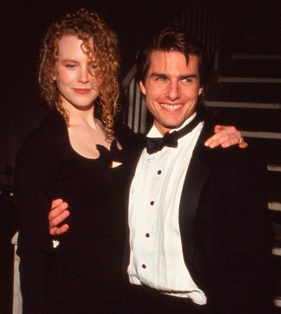 Nicole Kidman og Tom Cruise i 1991. 