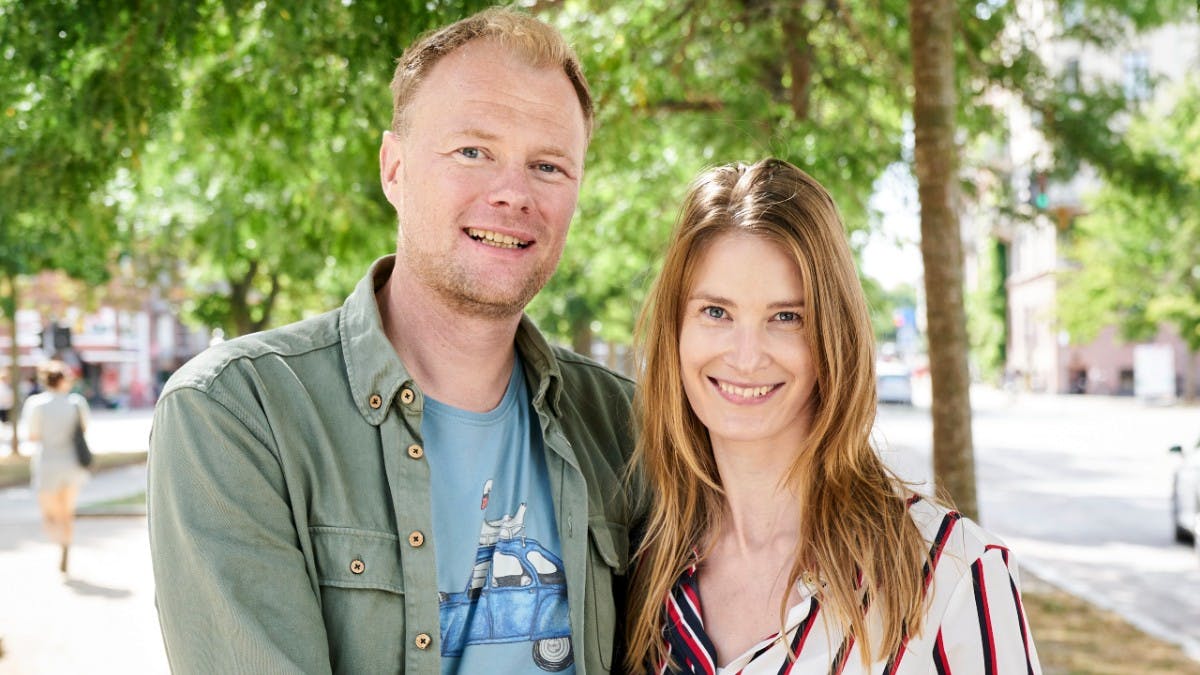 Christian Degn og Trine Johst Vammen
