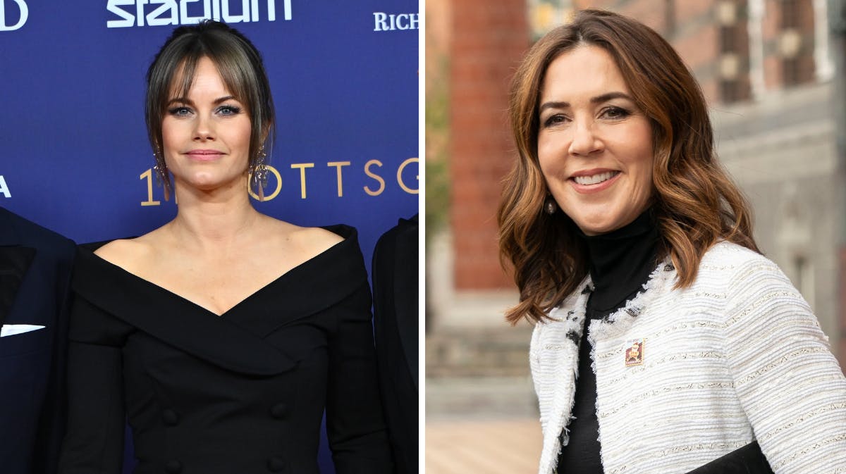 Prinsesse Sofia og kronprinsesse Mary 