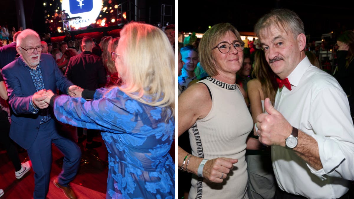 Jørgen og Kirsten samt Tina og Leif. 