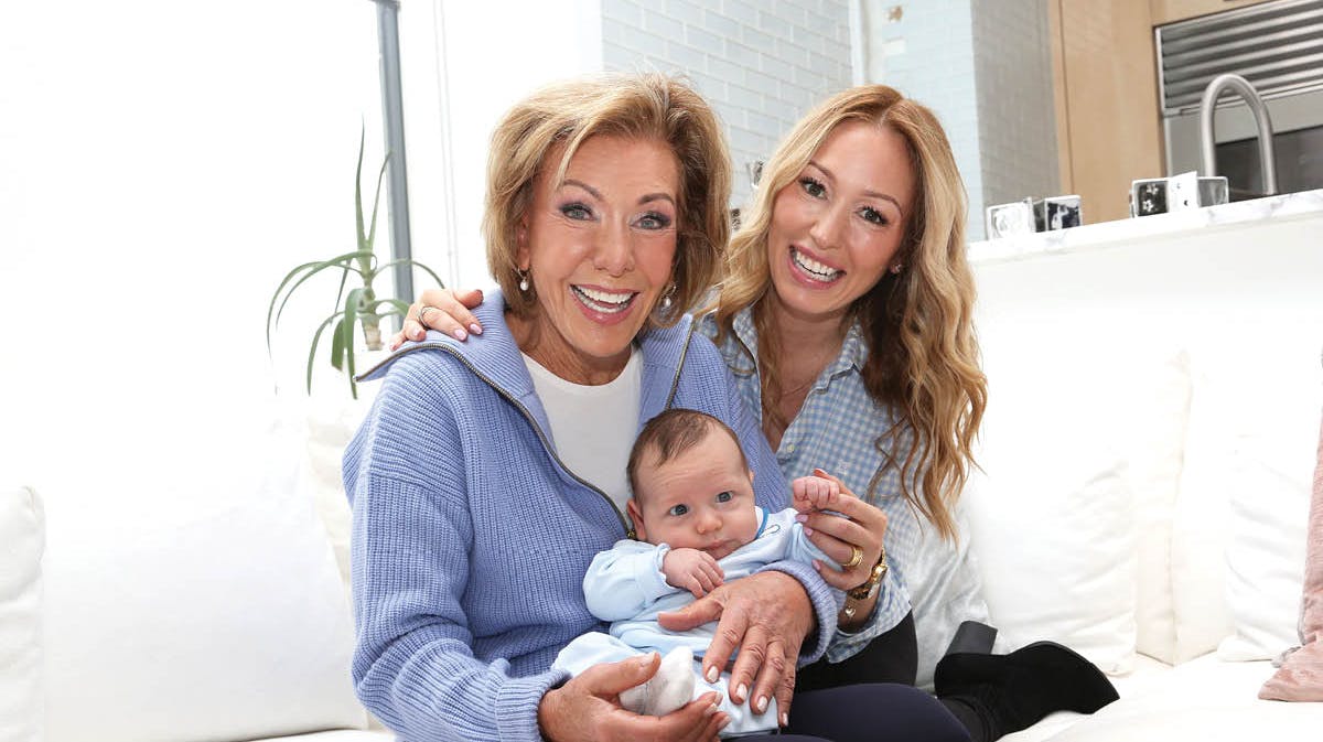 Dorthe Kollo, datteren Jil og barnebarnet Atlas