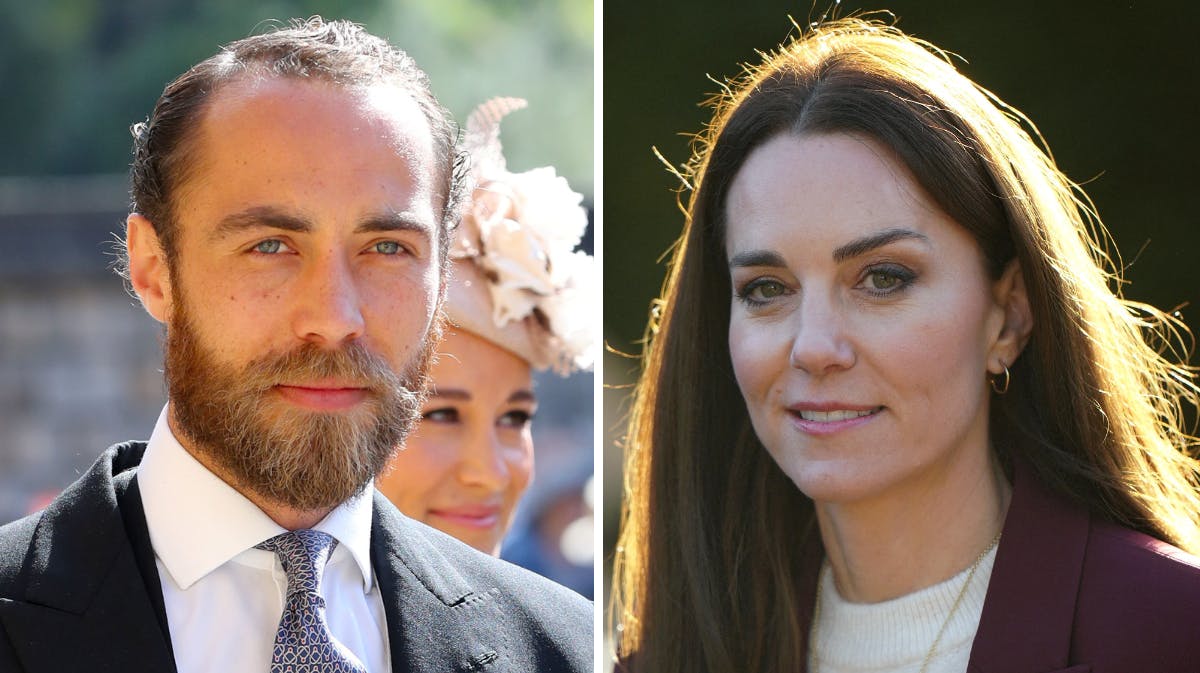 James Middleton og prinsesse Catherine 