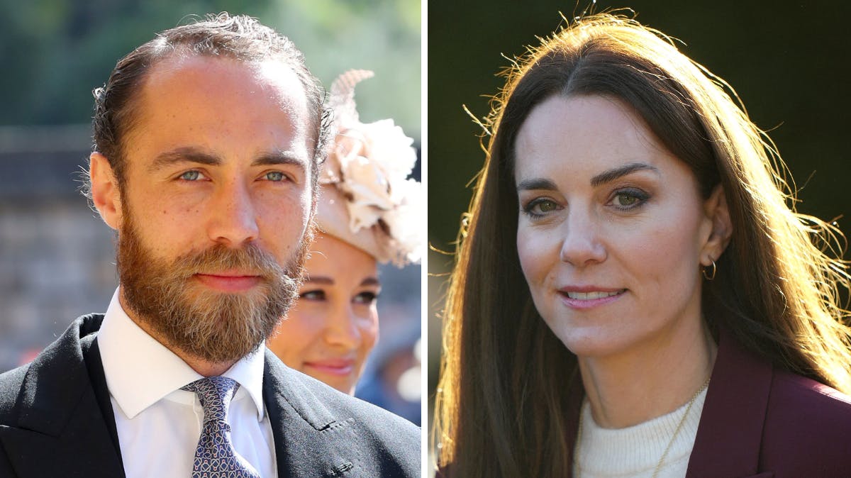 James Middleton og prinsesse Catherine 