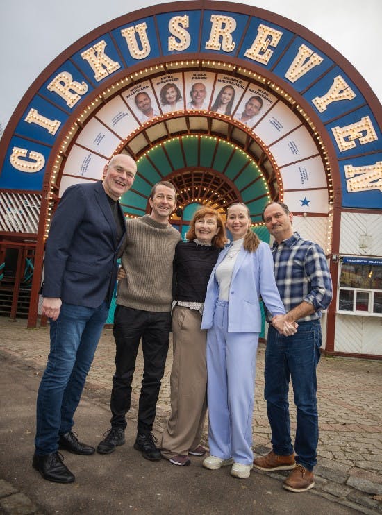 Holdet i Cirkusrevyen 2023. 