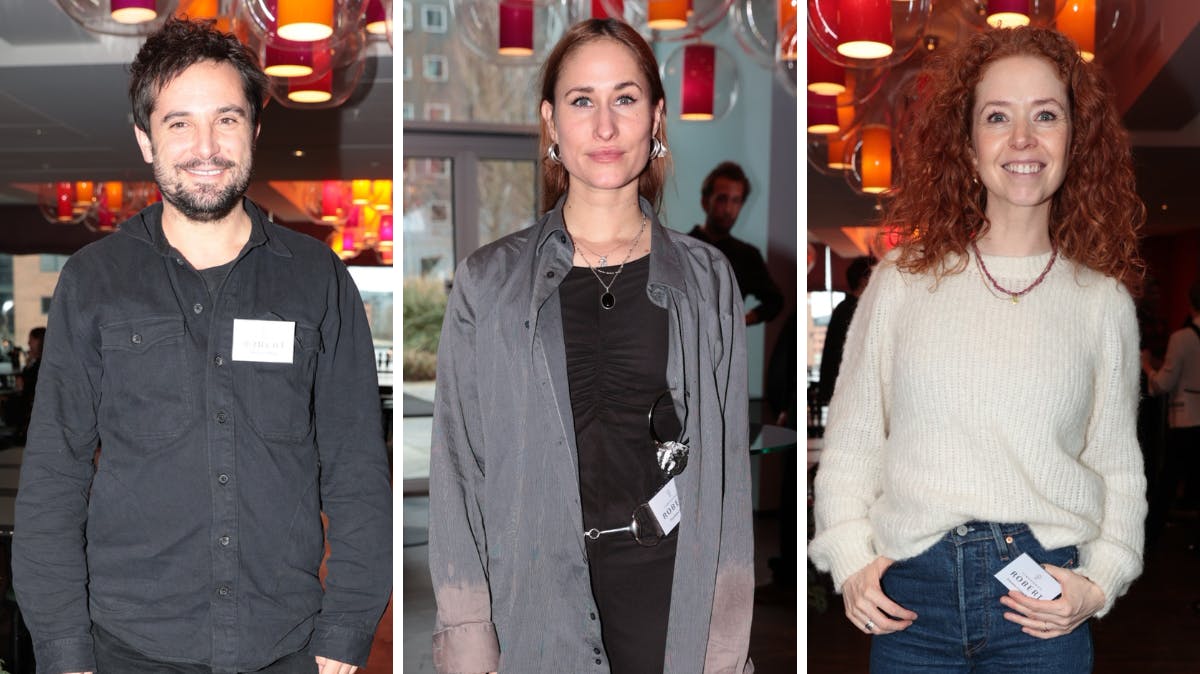 Christian Tafdrup, Rosalinde Mynster og Johanne Louise Schmidt