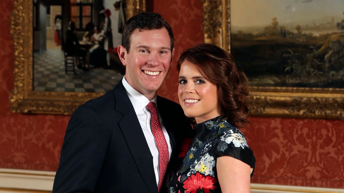 Prinsesse Eugenie og Jack Brooksbank
