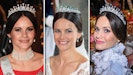 Klik videre for at se de mange udgaver af prinsesse Sofias bryllupsdiadem.