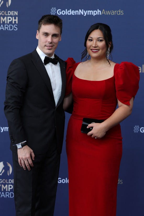 Louis Ducruet og Marie. 