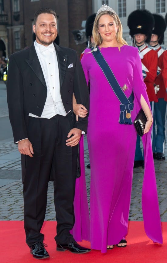Matthew Kumar og prinsesse Theodora. 