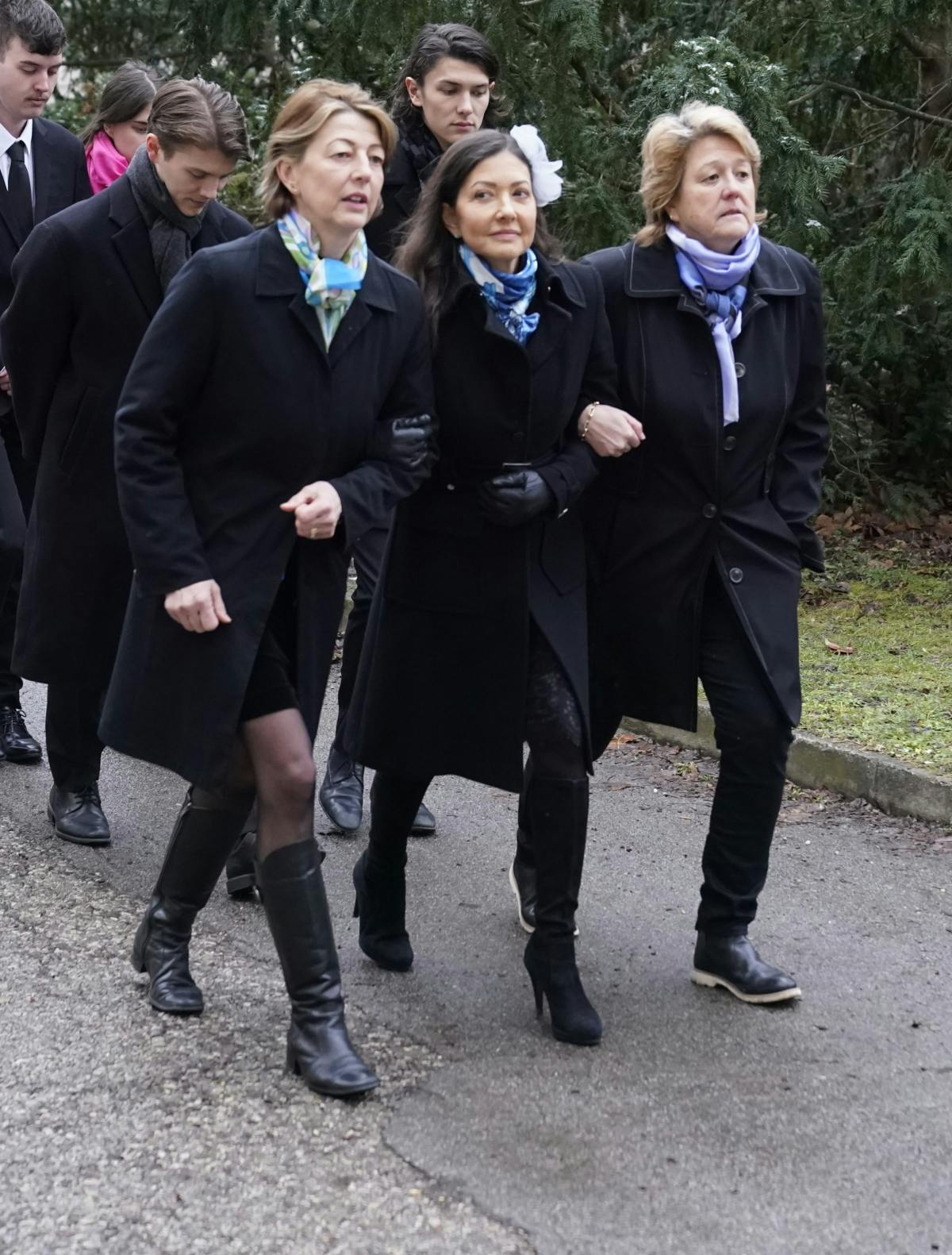 Christa Manleys døtre: Martina, Alexandra og Nicola